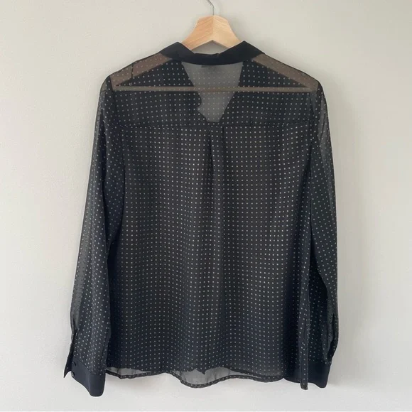 Sheer Pattern Blouse - Picture 3 of 3